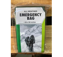 Аварийное спасательное одеяло Emergency Bag (олива)