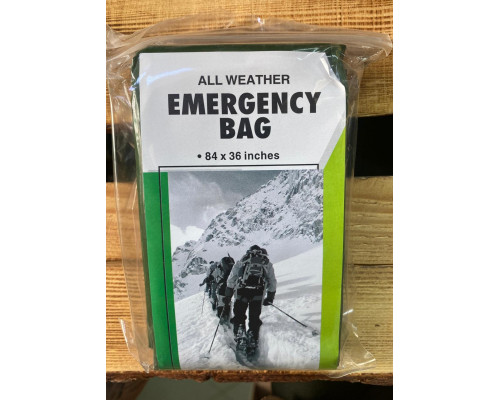 Аварийное спасательное одеяло Emergency Bag (олива)