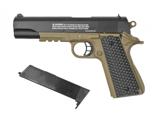 Пистолет пневматический Crosman S1911 Colt 4.5 мм + пульки 250 шт